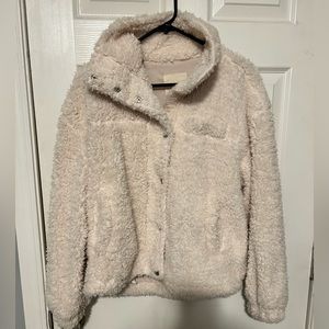 Thread & Supply cream fleece jacket